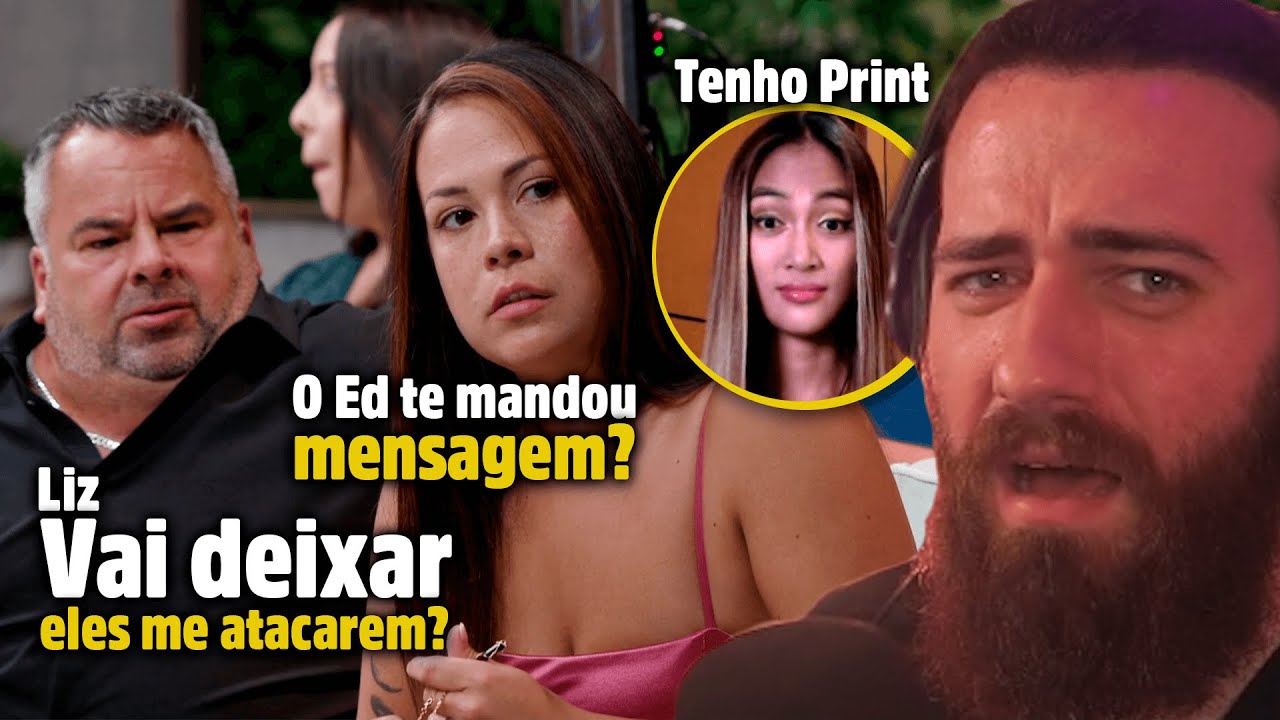 Ex noiva de Big Ed mostra conversas para a atual e o clima fica tenso