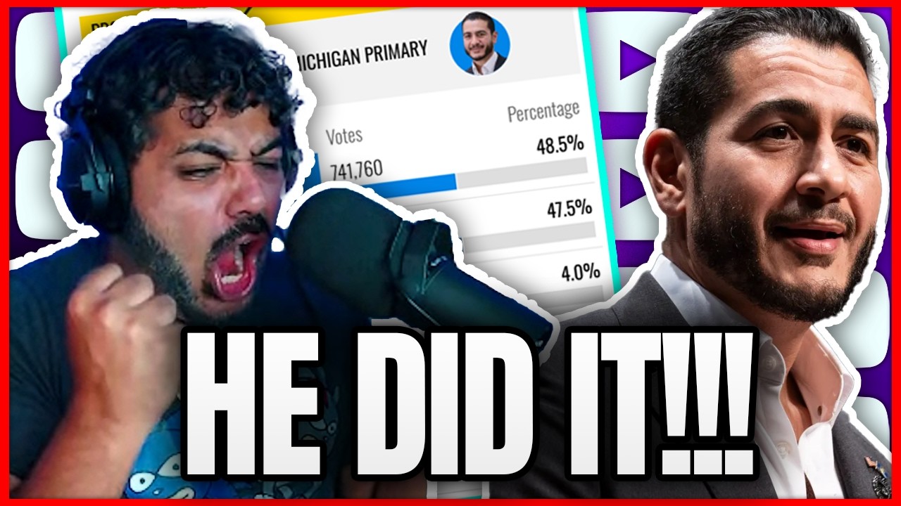 ABDUL EL SAYED WINS Michigan Primary AGAINST Haley Stevens REACTION | Zaid CLIPS