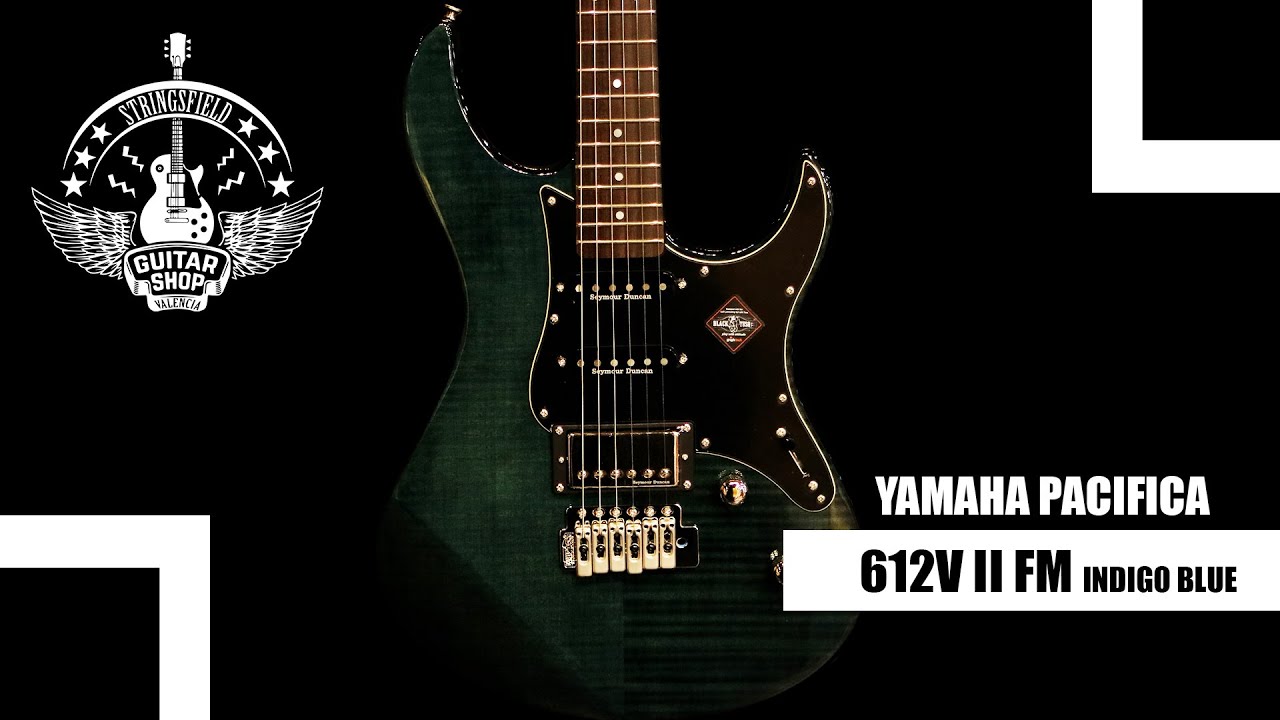 Guitarra eléctrica YAMAHA PACIFICA 612V II FM Indigo Blue