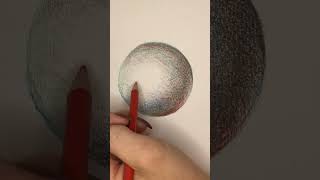 You can draw this colored pencil sphere