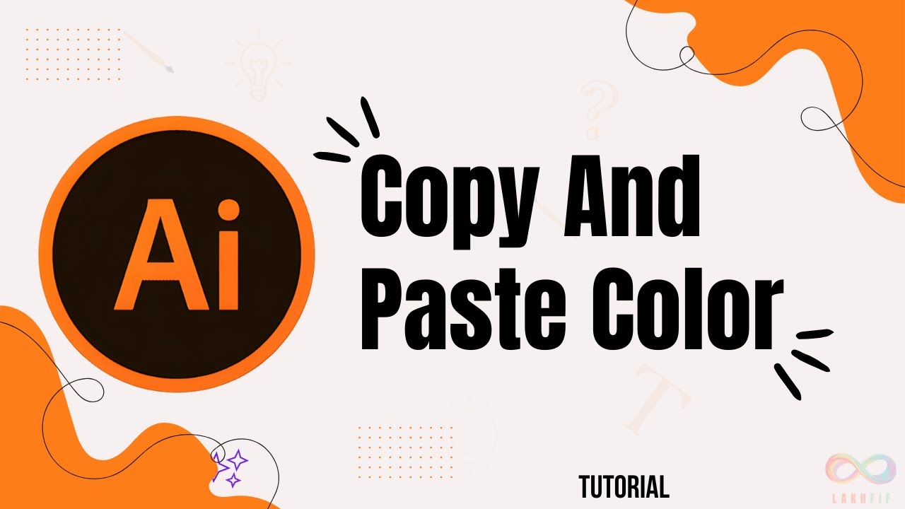 How to copy and paste color in Illustrator