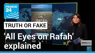 'All Eyes on Rafah': Where does this viral image come from? • FRANCE 24 English