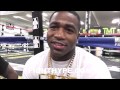 ADRIEN BRONER VISITS FLOYD MAYWEATHER IN CAMP SAYS HE S SHARP AND READY AFTER SPARRING SESSION mp3