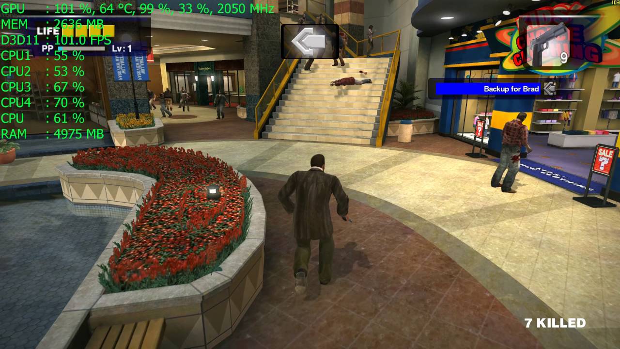 Dead Rising PC version at Ultra HD 4K/100 FPS [3840x2160] - YouTube