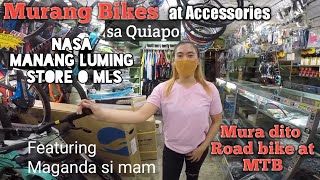 PINAKA MURA SA QUIAPO NA BIKE SHOP | MTB,ROAD BIKE & PARTS & ACCESSORIES