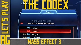 Mass Effect 3 [BLIND] | Going through the Codex | Part 1