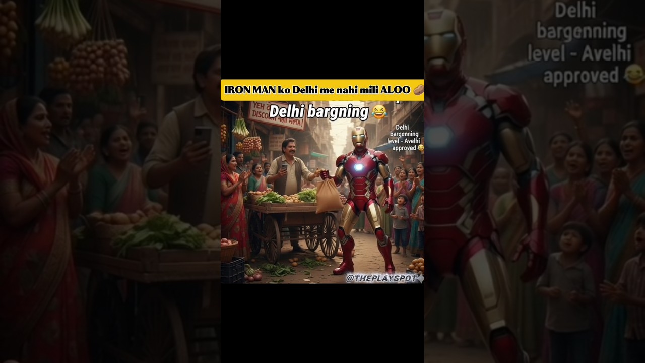 IRON MAN 😱 ko nahi mile Aloo 