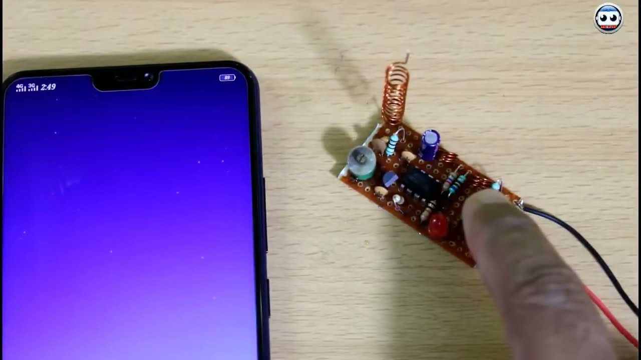 make mobile phone jammer circuit at home