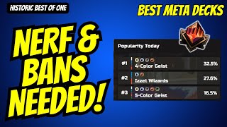 Best Decks Historic Best of One (Bo1) | MTG Tier List | MTG Arena
