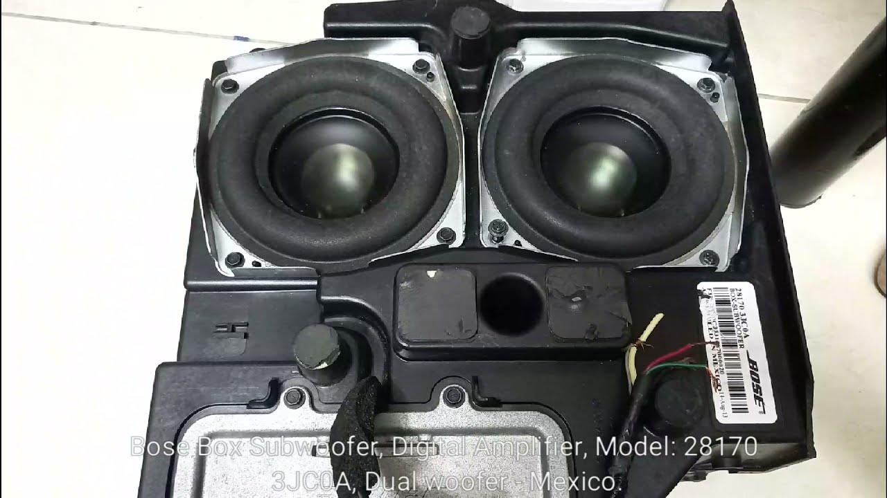 1.Bose Box Subwoofer, Digital Amp., Model28170 3JC0A, Dual wooferl, Mexico,Acoustic Wave