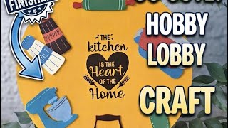 Transform Your Kitchen with this Easy Hobby Lobby DIY! 🎨✨