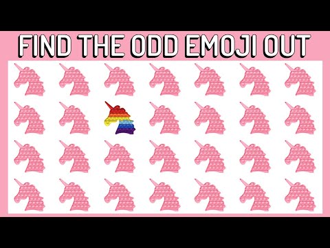 HOW GOOD ARE YOUR EYES #179 l Find The Odd Emoji Out l Emoji Puzzle Quiz