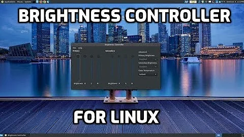 Brightness Controller for Linux