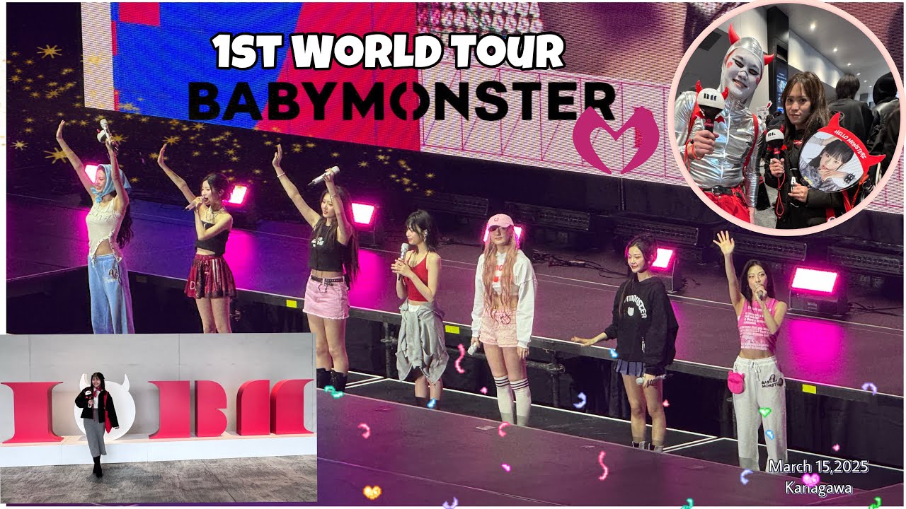 1st WORLD TOUR CONCERT BABYMONSTER, KANAGAWA JAPAN 2025