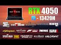 Acer Nitro V : i5 13th Gen 13420H RTX 4050 - 15 Games Tested in late 2024