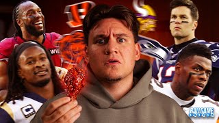 We Played NFL Trivia While Eating INSANELY Hot Wings screenshot 1