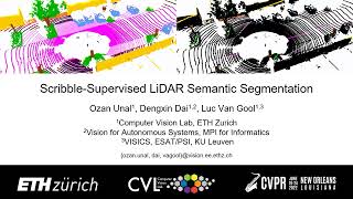 Scribble Supervised LiDAR Semantic Segmentation | CVPR 2022 Net Worth