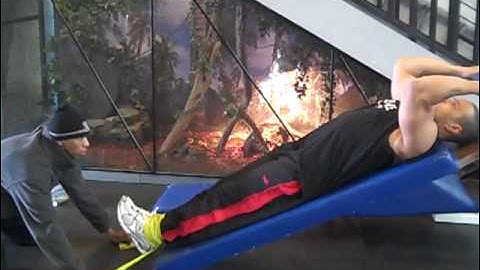 LevroneReport.com • Inverted Abs Stretch, Progressive Load