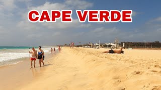 CAPE VERDE: Santa Maria, Sal - Beach Walk