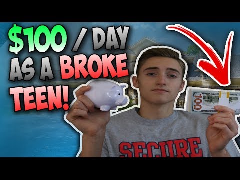 How To Make $100 PER DAY As A BROKE Kid Or Teen! | FAST And EASY!