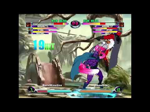 MvC2: Khaos - Magneto/Sent Rom to Snap to Tag 150% Sequence .:8.17.22:.