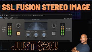 Get SSL Fusion Stereo Image for just $29! #sslplugins