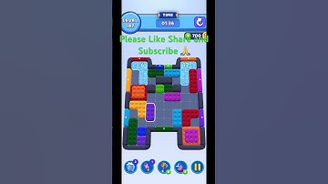 Color Block Jam Level 187 Easy Solution #trending #shorts #gamingvideos #colorblockjam #games