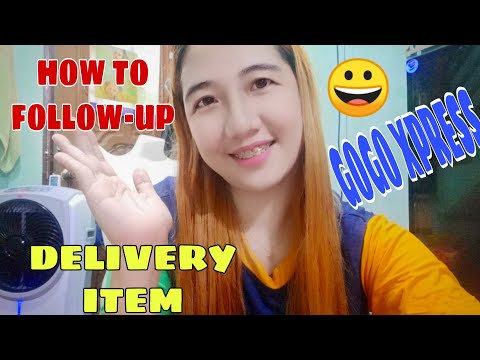 COMO SEGUIMENTO GOGO XPRESS ENTREGA item online?