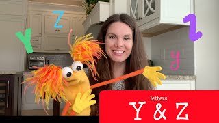 Learn Letters and Sounds of the Letters Y and Z!