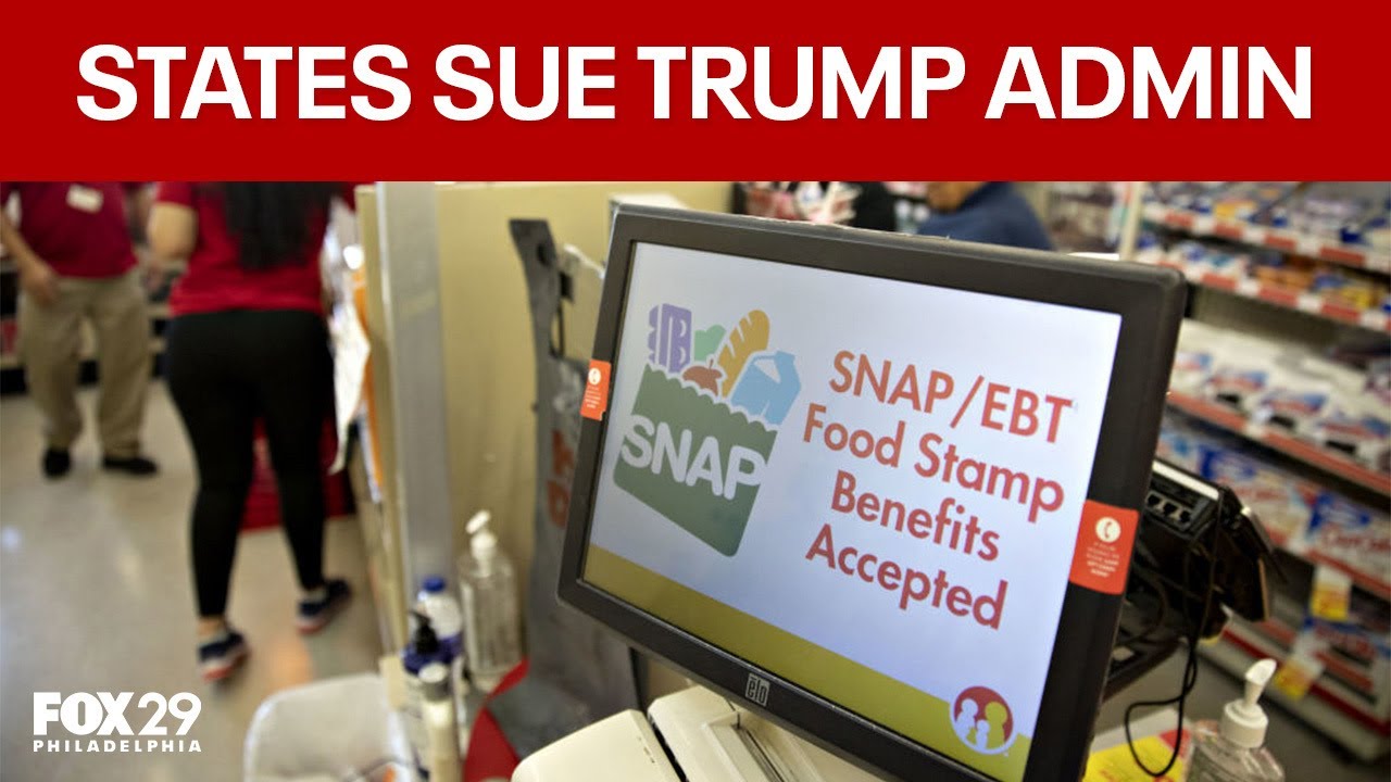 SNAP benefits expiring: Pennsylvania, New Jersey among states suing Trump admin