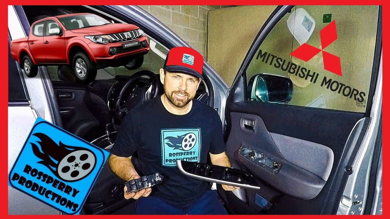 How to Replace Electric Window Switches on a Mitsubishi Triton (L200)