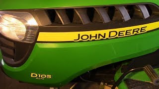 John Deere D105 maintenance items
