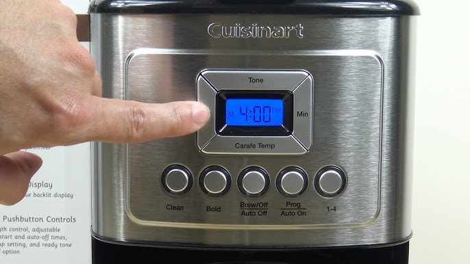 Cuisinart DCC-3200 error code display panel