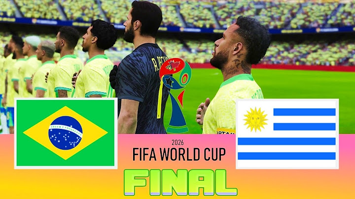 BRAZIL vs URUGUAY - Final FIFA World Cup 2026 | Full Match All Goals | Football Match