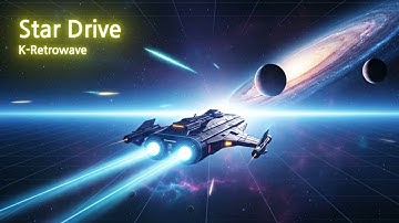 스타드라이브 (Star Drive) - 웅장한 우주 탐험 에픽 신스웨이브 | K-Retrowave Epic Synthwave