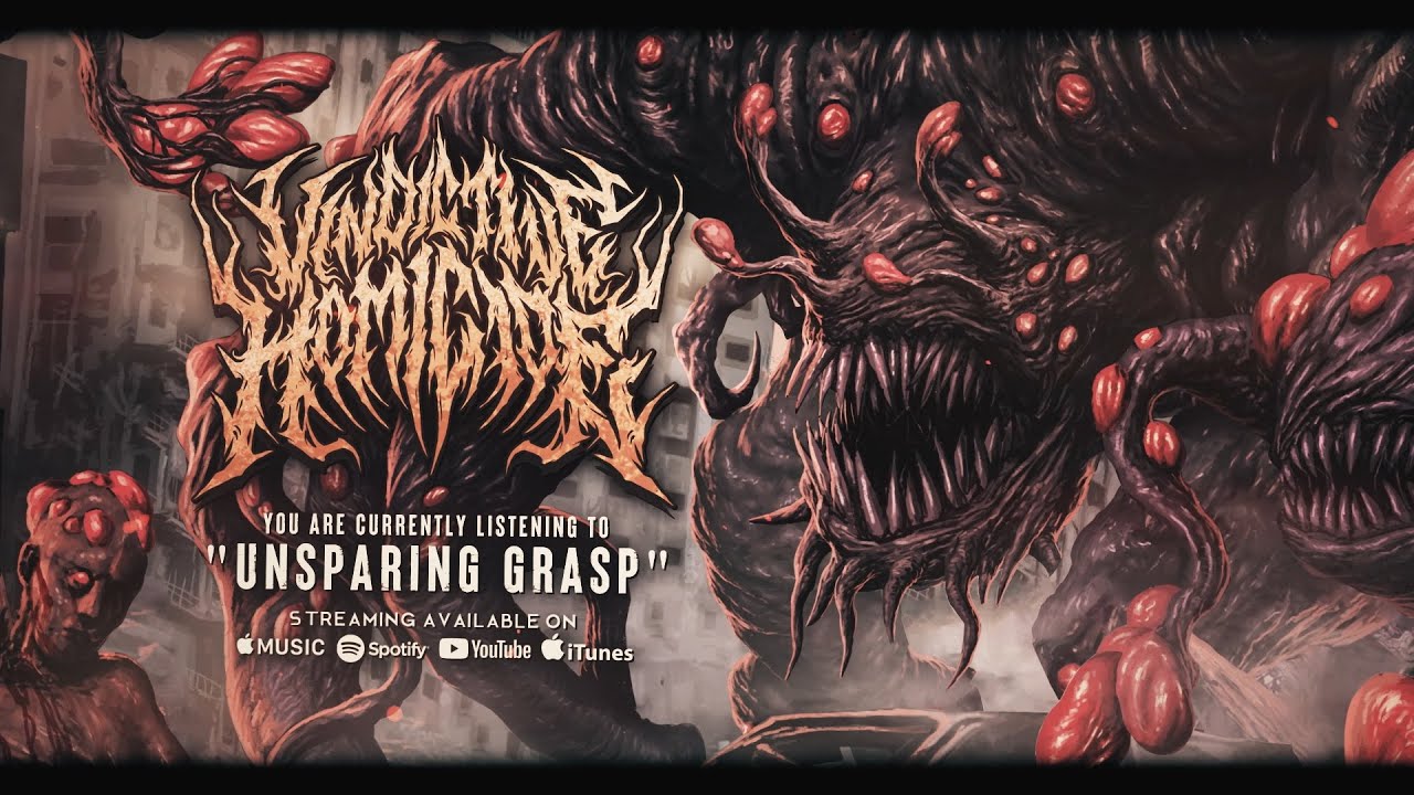 Vindictive Homicide - Unsparing Grasp (Lyric Video)