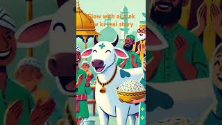 glow with ai #youtubeshorts  ek cow ki really appreciate #cartoon help story #cow ko mile coins