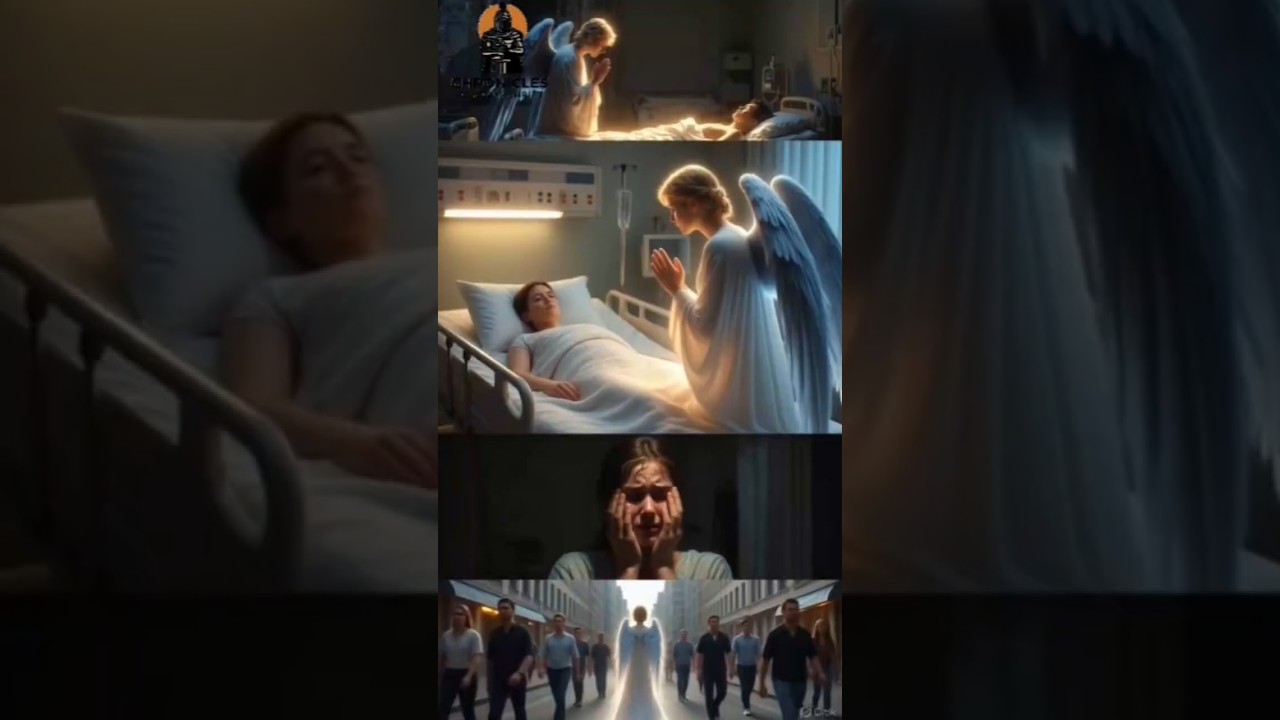 The Angel who cries for souls 