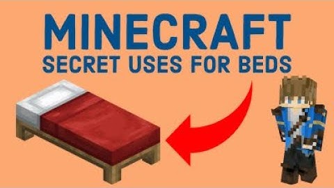 Three (four) cool Minecraft tricks you can do using BEDS!