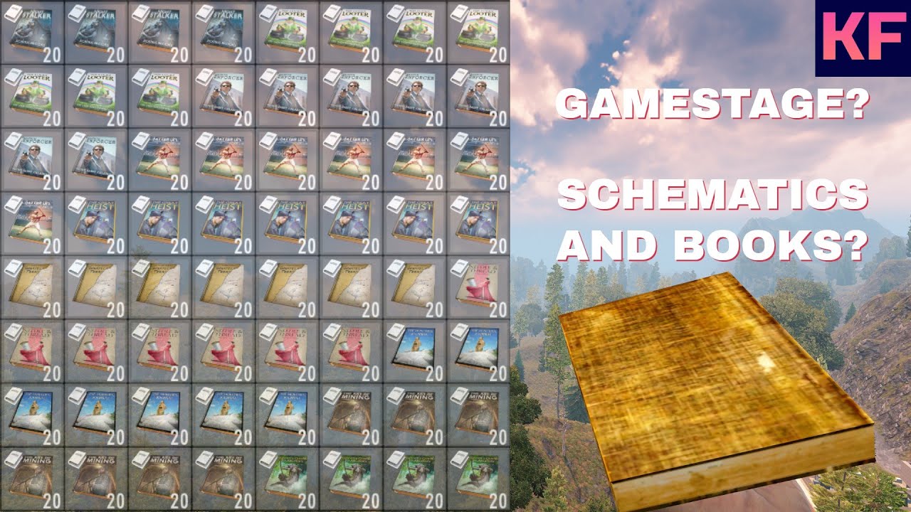 DOES GAMESTAGE AFFECT THE AMOUNT OF BOOKS YOU FIND?!? | 7 Days To Die  (Alpha 19) - YouTube