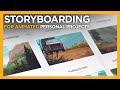 Storyboarding for animated personal projects