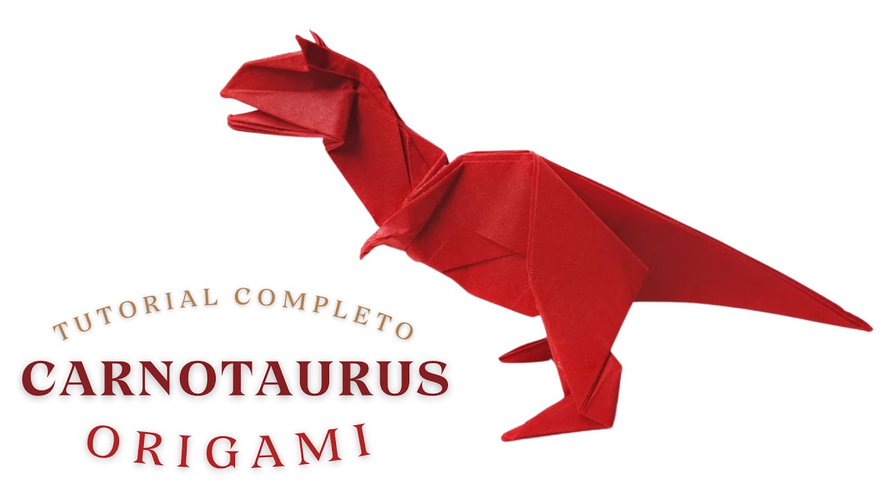 ORIGAMI CARNOTAURUS