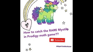 How to catch the RARE Mystile in Prodigy Math game!