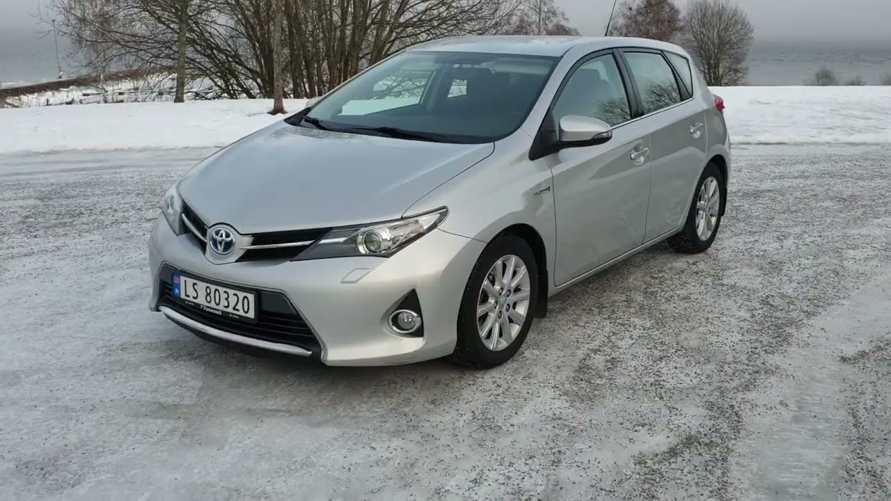 2013 Toyota Auris Hybrid YouTube