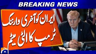 Trump’s 48-Hour Warning to Iran: Doomsday Countdown Begins | Breaking News