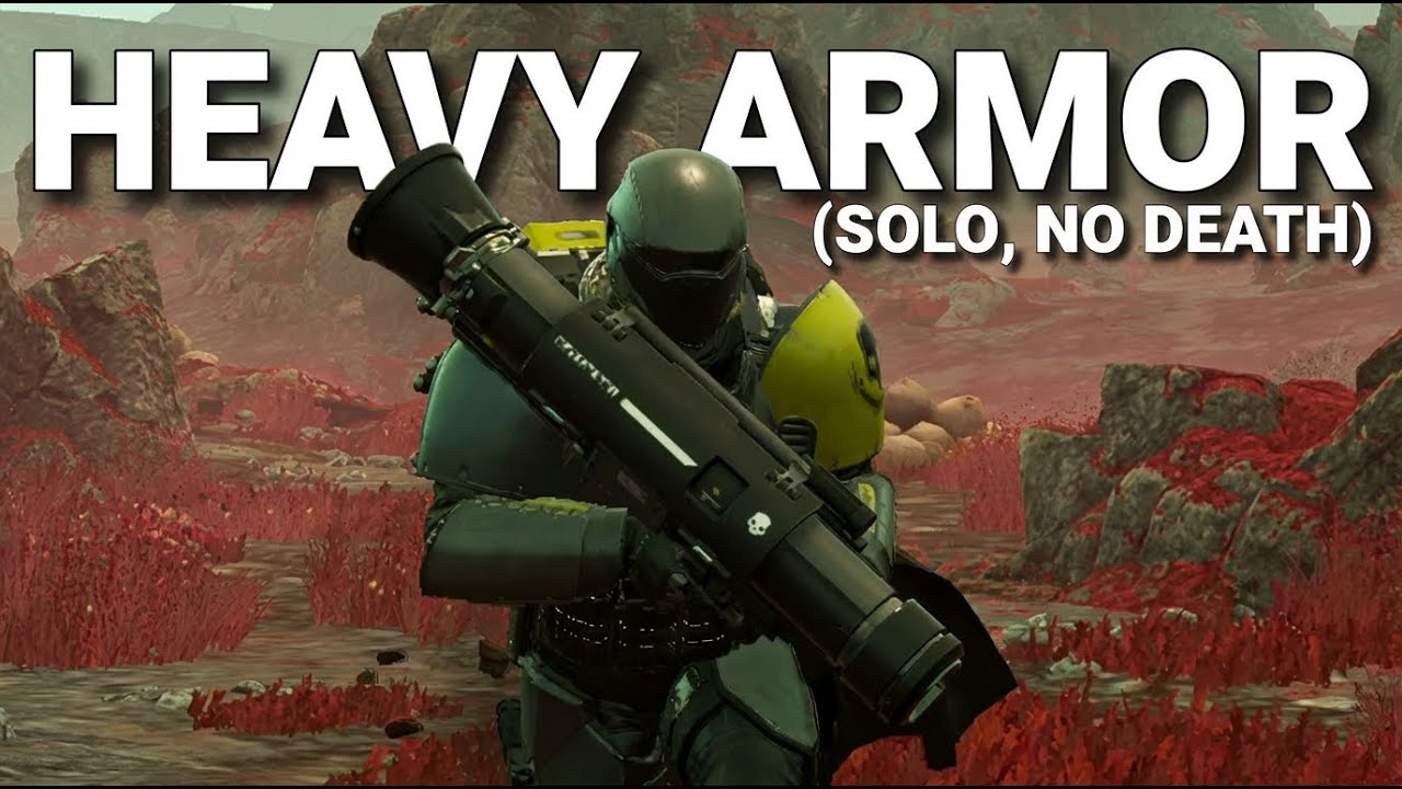 Heavy Armor is Actually Good vs Automatons? | Helldivers 2 - Solo, Max ...