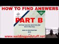 Cwi 40   how to pass the part b cwi exam see sample questions and how to find answers