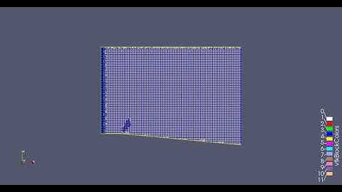Prandtl Meyer Expansion Fan | CONVERGE CFD | Mesh Animation | Case 1