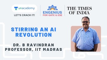 Stirring an AI Revolution | Professor at Dept. CS at IIT Madras | Dr B Ravindran