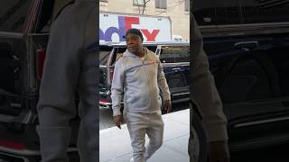 Tracy Morgan always feels at home in a track suit and at at his old haunt NBC! #tracymorgan